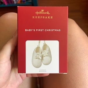 Baby’s First Christmas Hallmark ornament